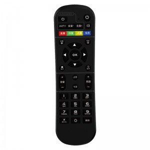 Usine OEM Nouveau Design Télécommande TV universelle de haute qualité à contrôle facile pour TV \\/ décodeur